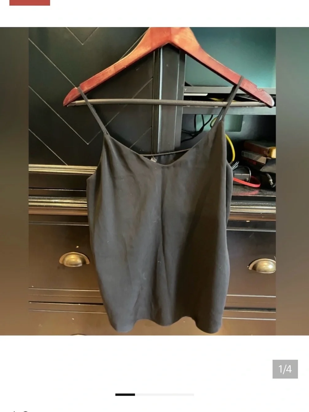 J. Crew Black Sleeveless Tank Top size 2